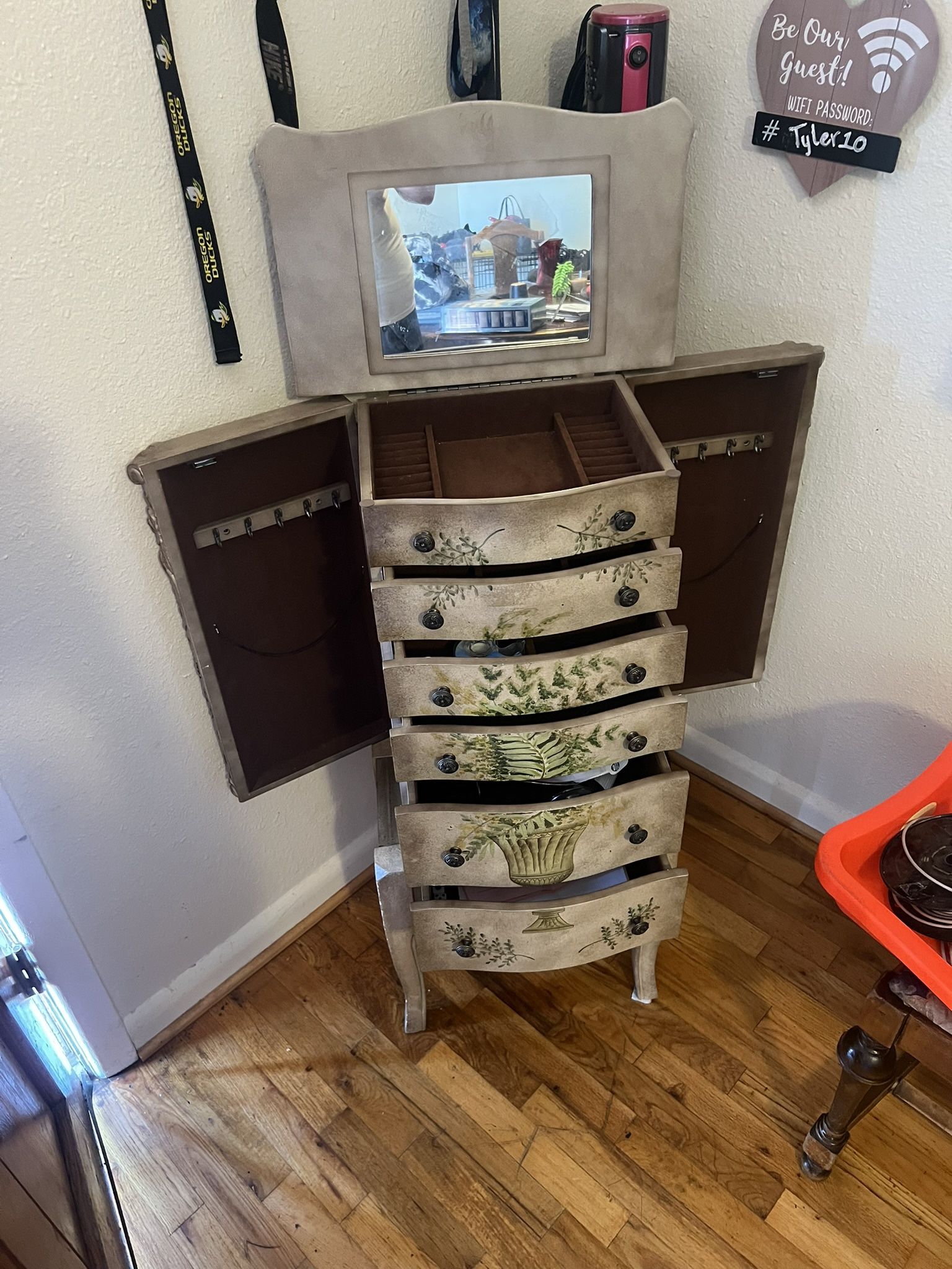Tall Jewelry Box