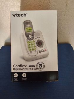 VTech CS6124 cordless phone system with a digital answering machine