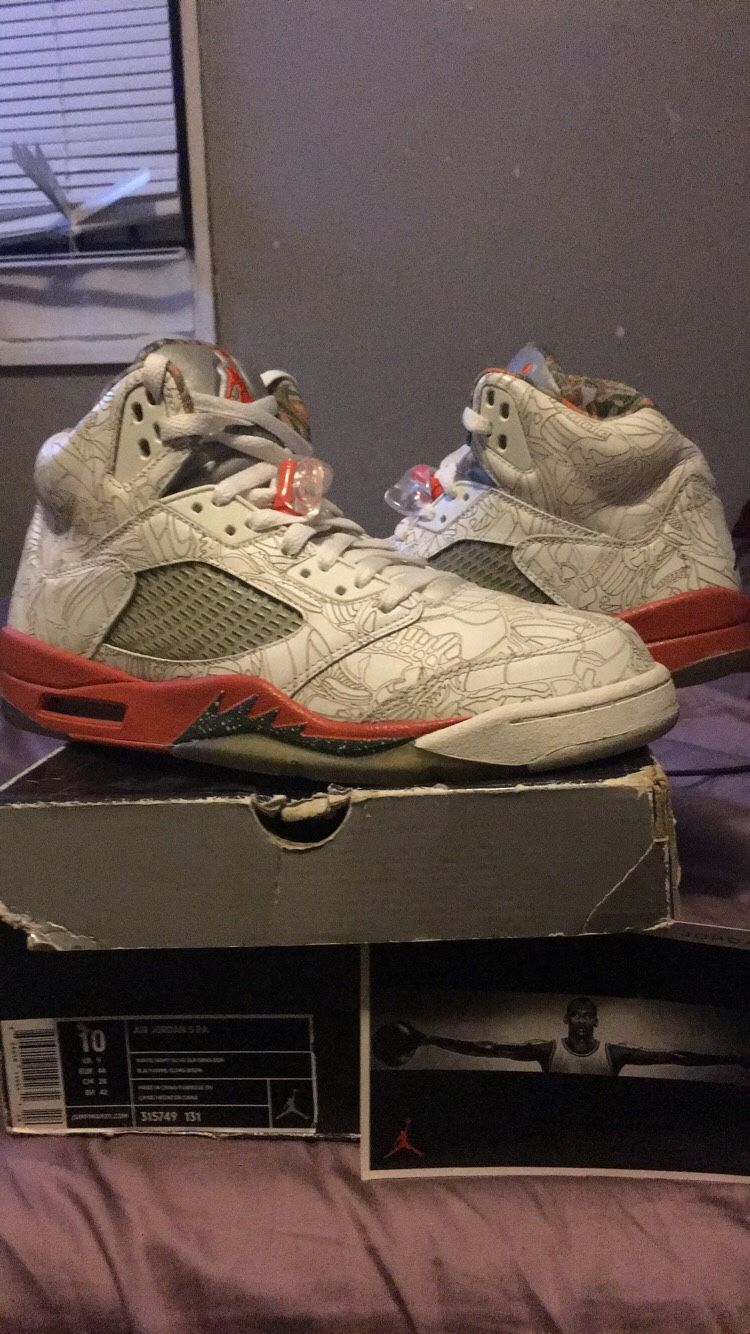 Rare size 10 laser 5s