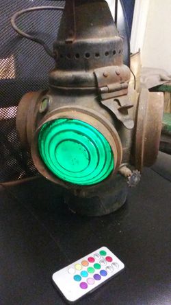 Antique Adlake Railroad Lamp