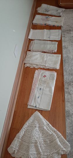 Vintage Table Linens $3. and up