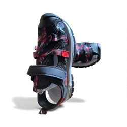 Kids Black and Red Sandals