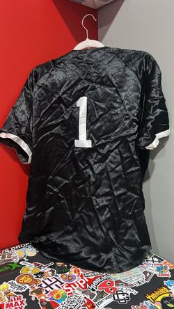 Supreme satin baseball jersey- black for Sale in San Jose, CA - OfferUp