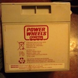Power Wheel Battery And Charger 