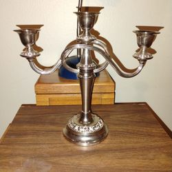 Silver Candelabra 