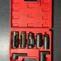 7-Piece Oxygen Sensor & Oil Pressure Socket Set – O2 Sensor Removal Tools