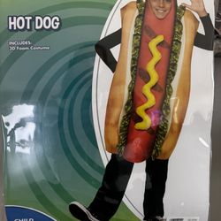 Kids Hot Dog Costume 