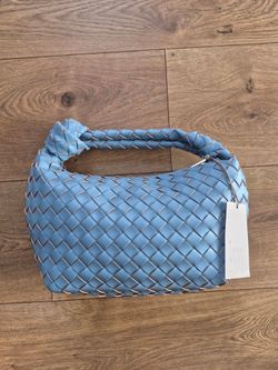 Mini woven handbag