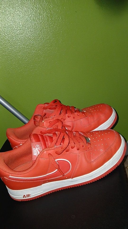 Air Force 1 Picante Red White