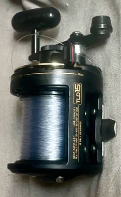 Shimano TLD 15 Conventional Fishing Reel W/ Lever Drag System graphite frame 30lb Spool designed for Trolling