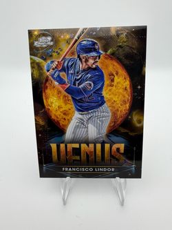 Francisco Lindor Topps Chrome Venus Insert Card