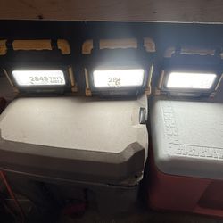 LUXPRO Bright 2849 Lumen Rechargeable Work Lights $80 For All