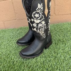 Bota Vaquera Para Mujer female Squared Toe Boots