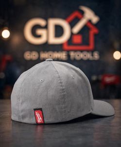 Small/Medium Gray Fitted Hat