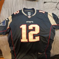 Official Tom Brady #12 Patriots Jersey 