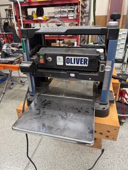 Oliver 13” benchtop planer