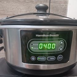 Hamilton Beach Stay or Go Programmable Slow Cooker