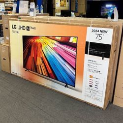 75” LG UT80 4K UHD Smart Tv