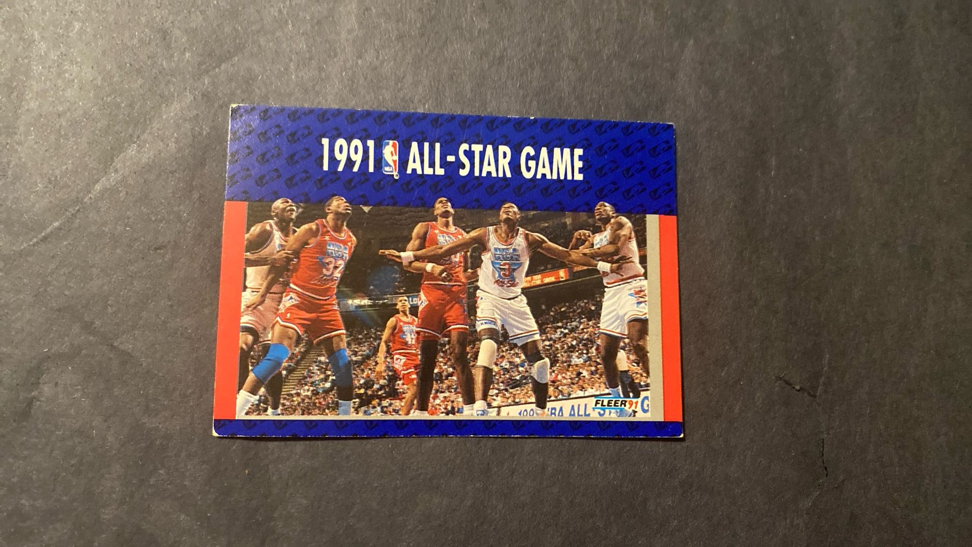 1991 All -Star Game Including Michael Jordan Fleer #237