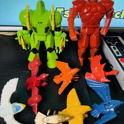 VINTAGE 1986 SILVERHAWKS FIGURES 