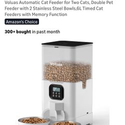 Voluas New Automatic Pet Feeder For 2 Pets 