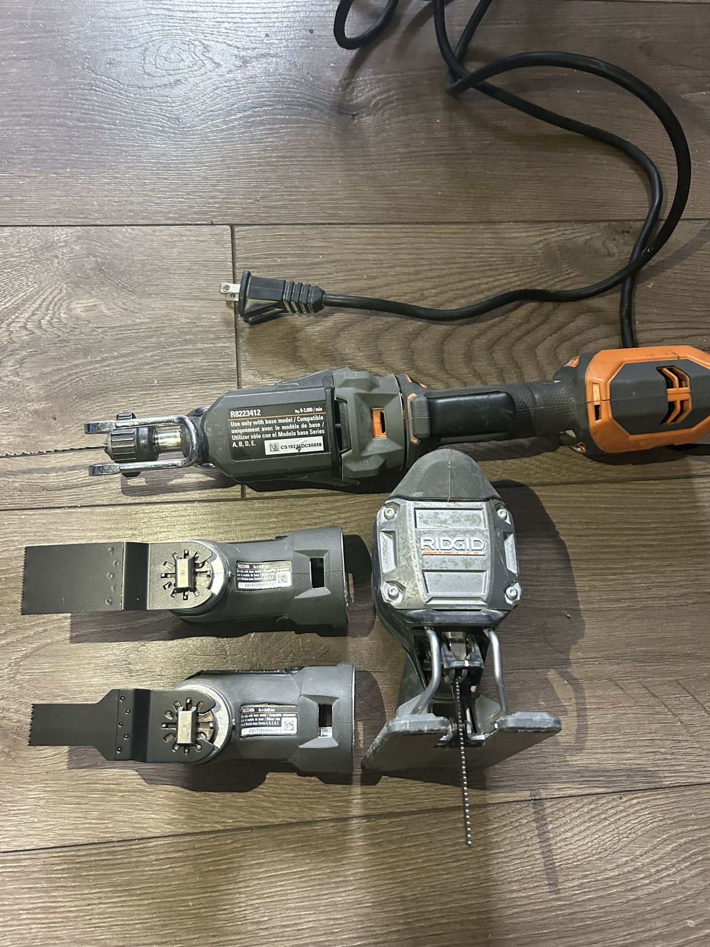Ridgid 110V Oscillating Multi Tool
