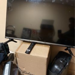 32 Inch Smart Tv By Toshiba , With Remote And Stand !! Selling For parts 