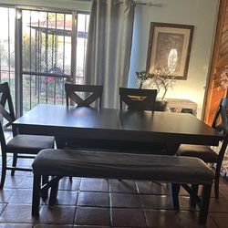Brown Dinette Table 