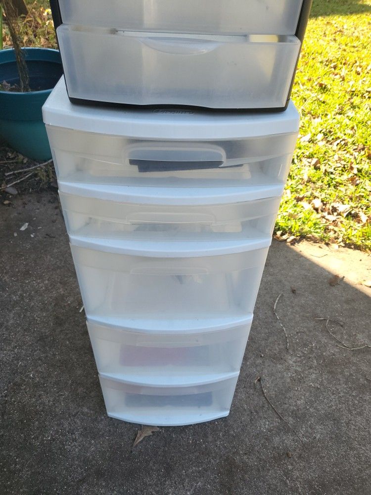 Tall Plastic Bins