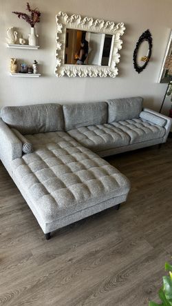 Gray Sectional Sofa VERY COMFY