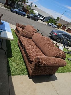 Sofa and loveseat