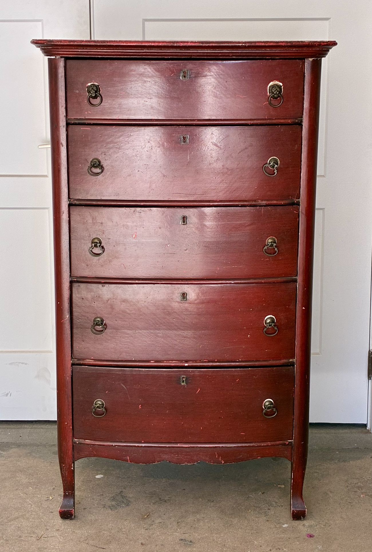 ANTIQUE WOOD DRESSER
