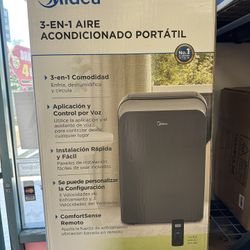 MIDEA 3in 1 PORTABLE AIR CONDITIONER