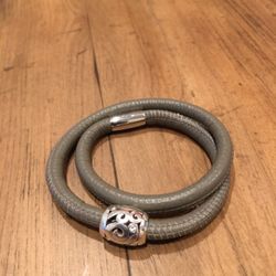 Woodstock Double Leather Bracelet 