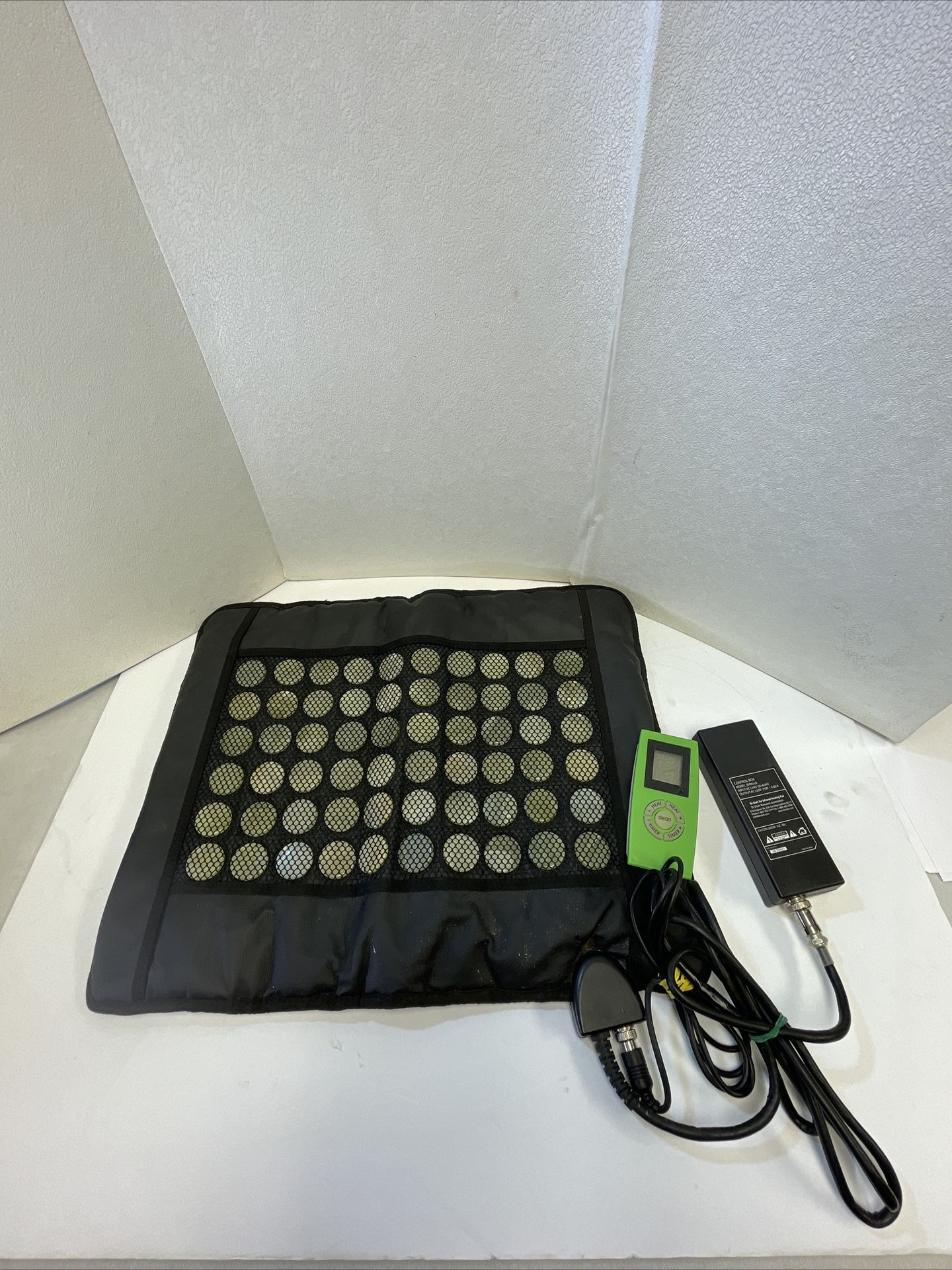 Dr. Clark Far Infrared Jade Heating Pad Mat Jade Stones Model SM9018 - Tested