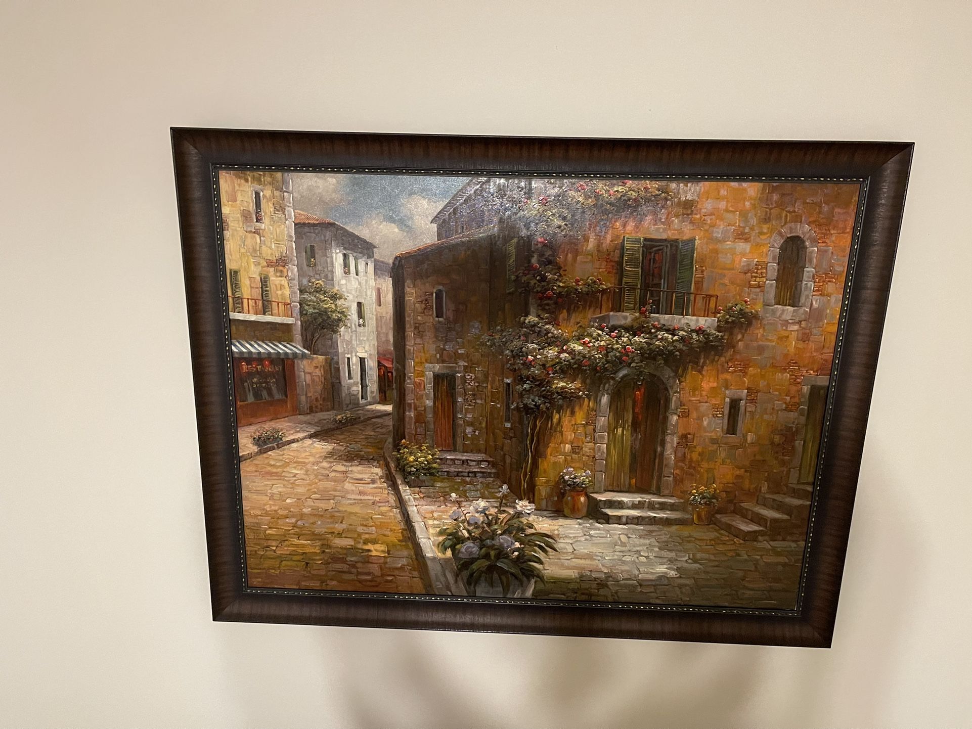 Canvas 36 x 48 Oil Painting