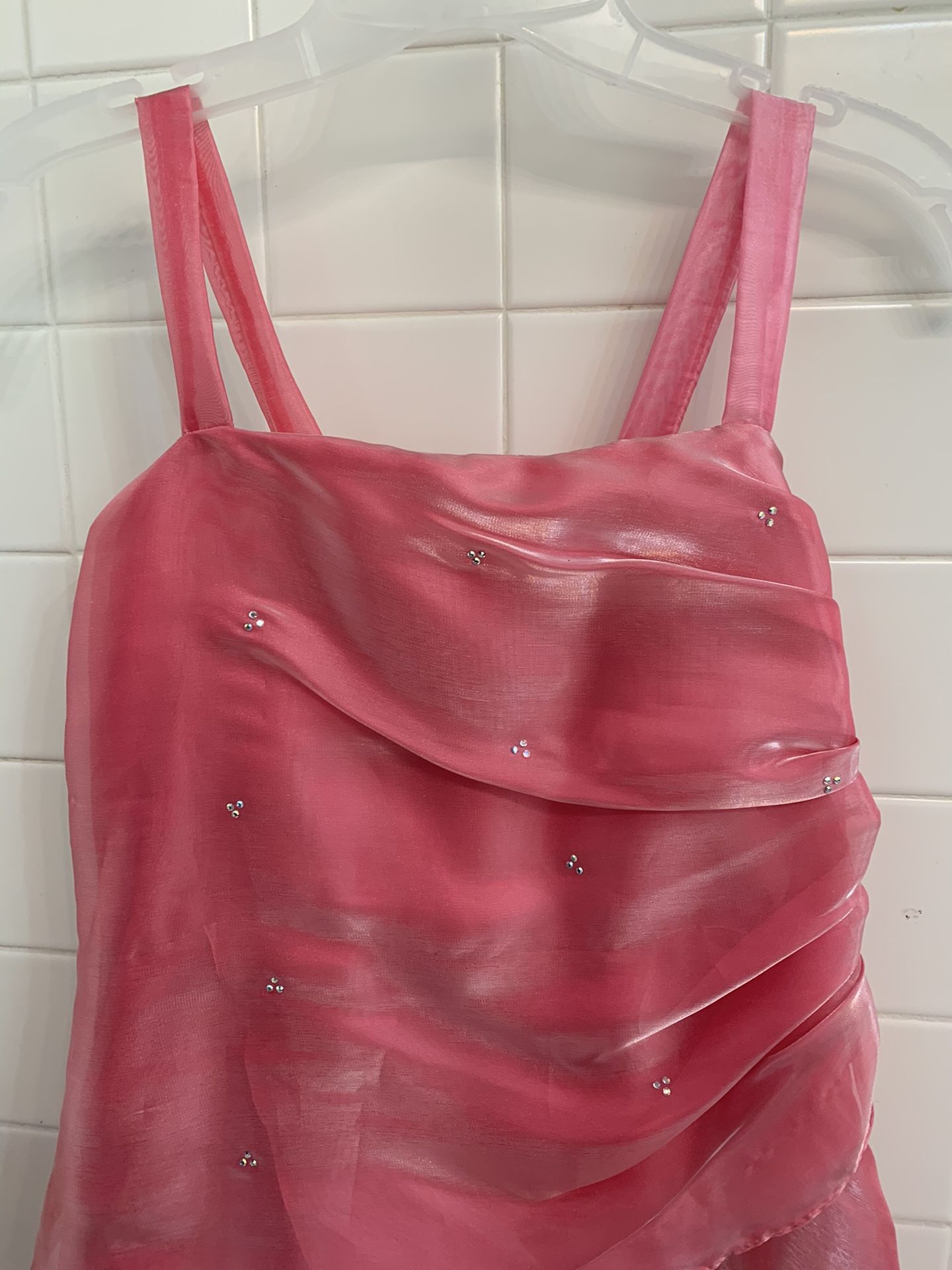 Pink grease dress