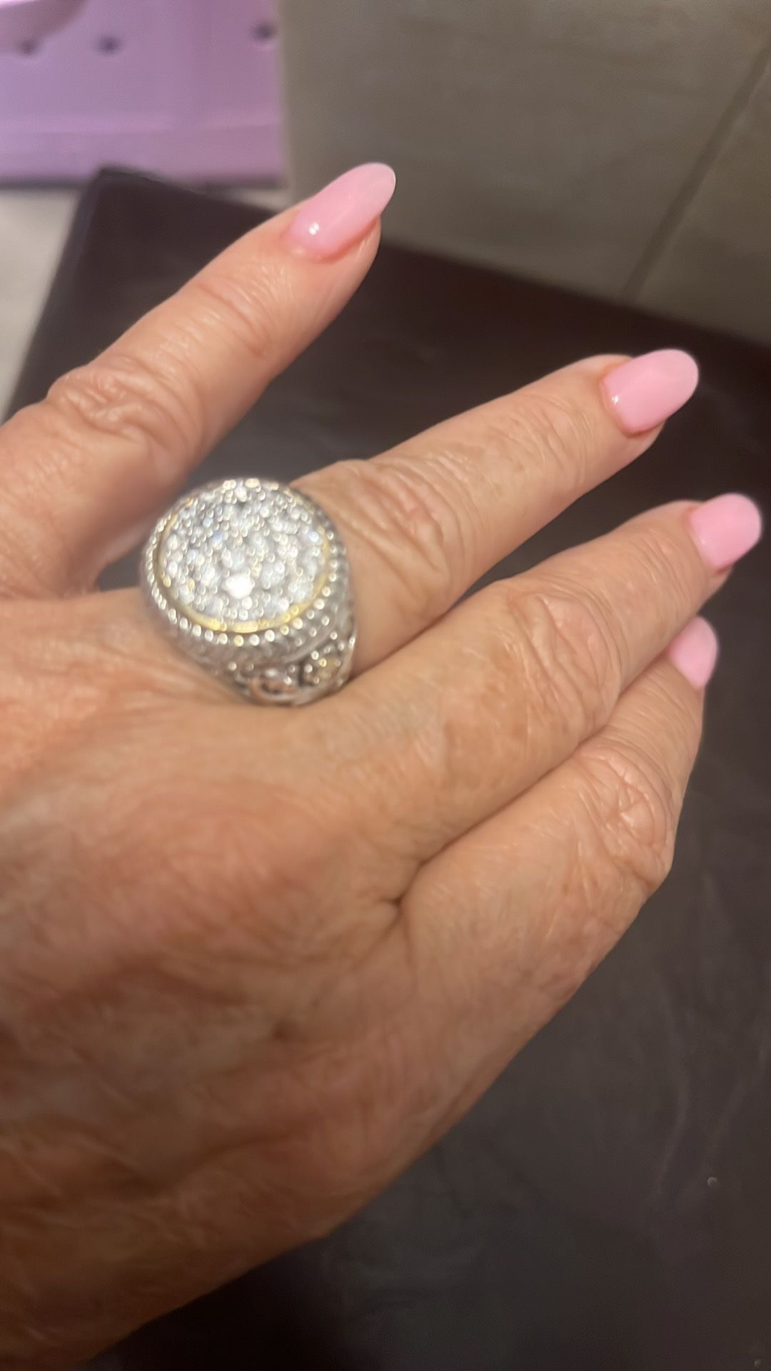 Gold Silver Tone Ring