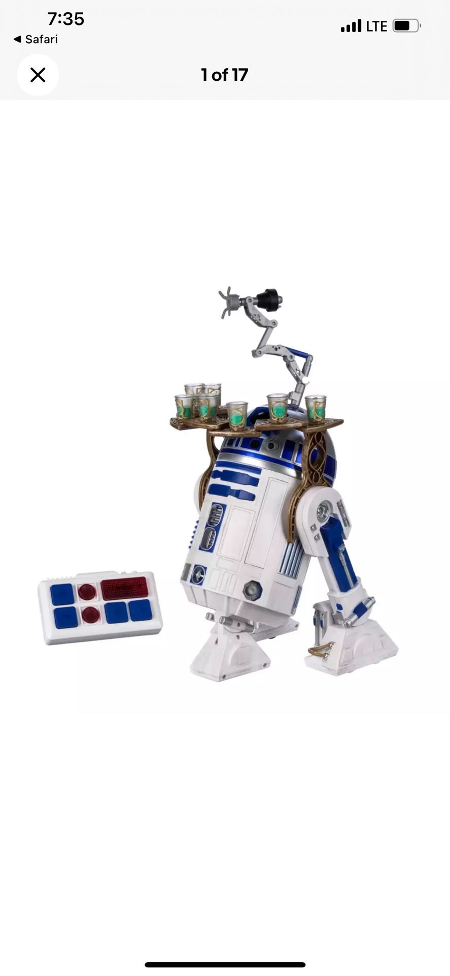 Star Wars Remote Controlled R2 Droid