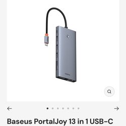 Baseus PortalJoy 13 in 1 USB-C Hub $20