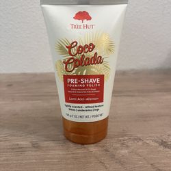 Tree Hut Coco Colada Pre Shave Foaming Polish Exfoliant
