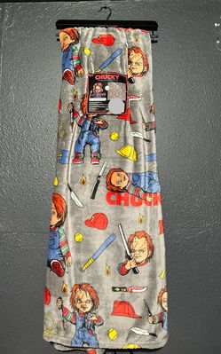 Chucky Halloween Throw blanket