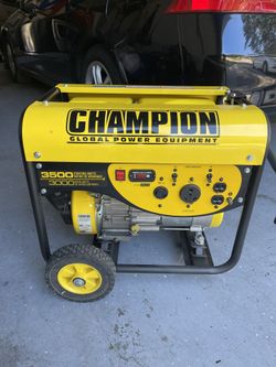 Generator portable Champion