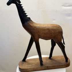 Vintage llama sculpture