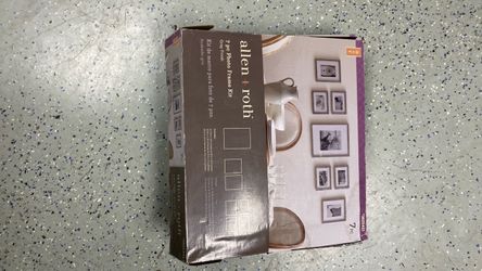 Allen + Roth 7-Piece Photo Frame Kit Grey