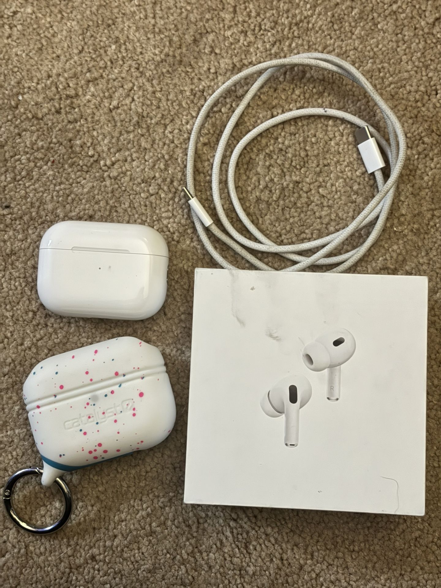 Apple Airpods Pro (2Nd Generation) Wireless Ear Buds with USB-C Charging, With Case