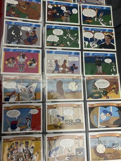 Looney tunes trading cards 1990