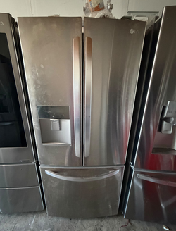 LG French Door Fridge – Stainless, Ice & Water Dispenser