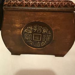 Oriental Decorative trinket or jewelry box