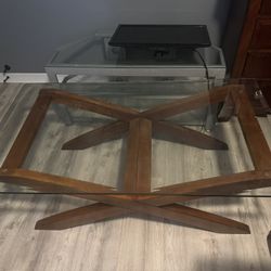 Coffee Table With 2 End Tables